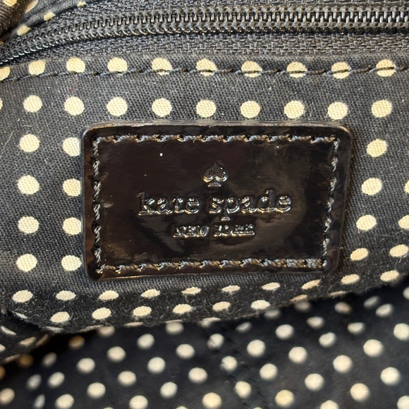 Kate Spade New York Nylon with Patent Leather Strap Crossbody Bag - Picture 9 of 12